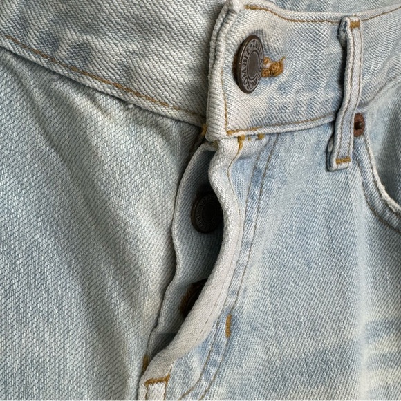 Abercrombie Fitch Vintage Y2K 90s Low Rise Jeans 4 6 8 R Bootcut Denim Hollister - Picture 9 of 15